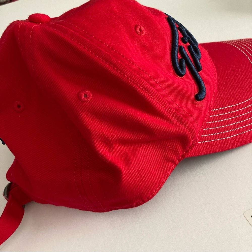 Titleist Red Embroidered Script Golf Cap - Picture 5 of 8